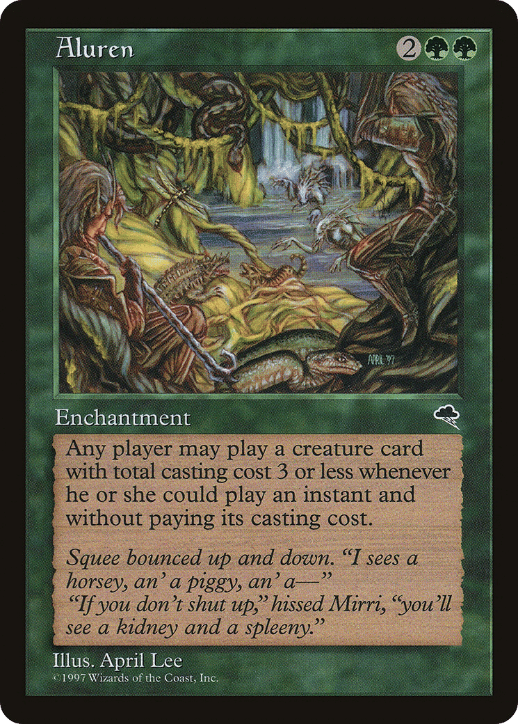 Aluren — Tempest — Magic: The Gathering