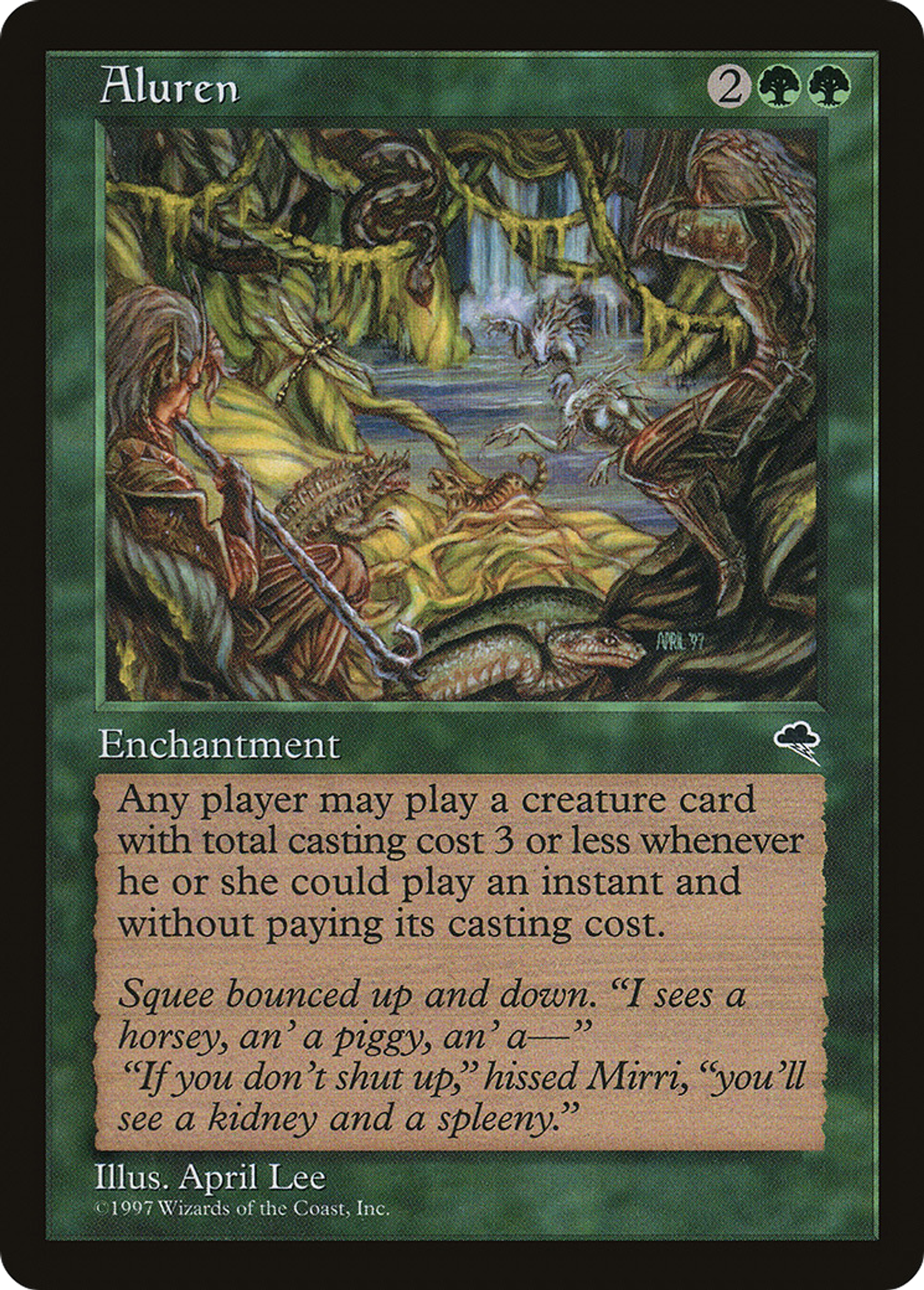 Aluren — Tempest — Magic: The Gathering