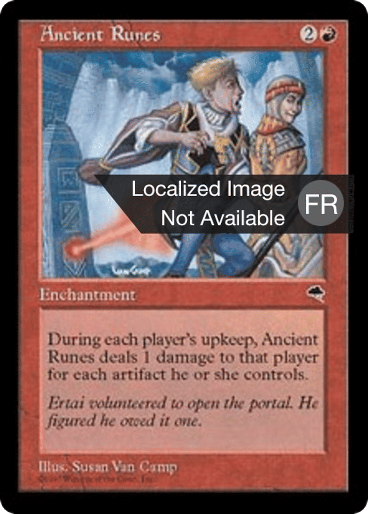 Runes anciennes — Tempest — Magic: The Gathering
