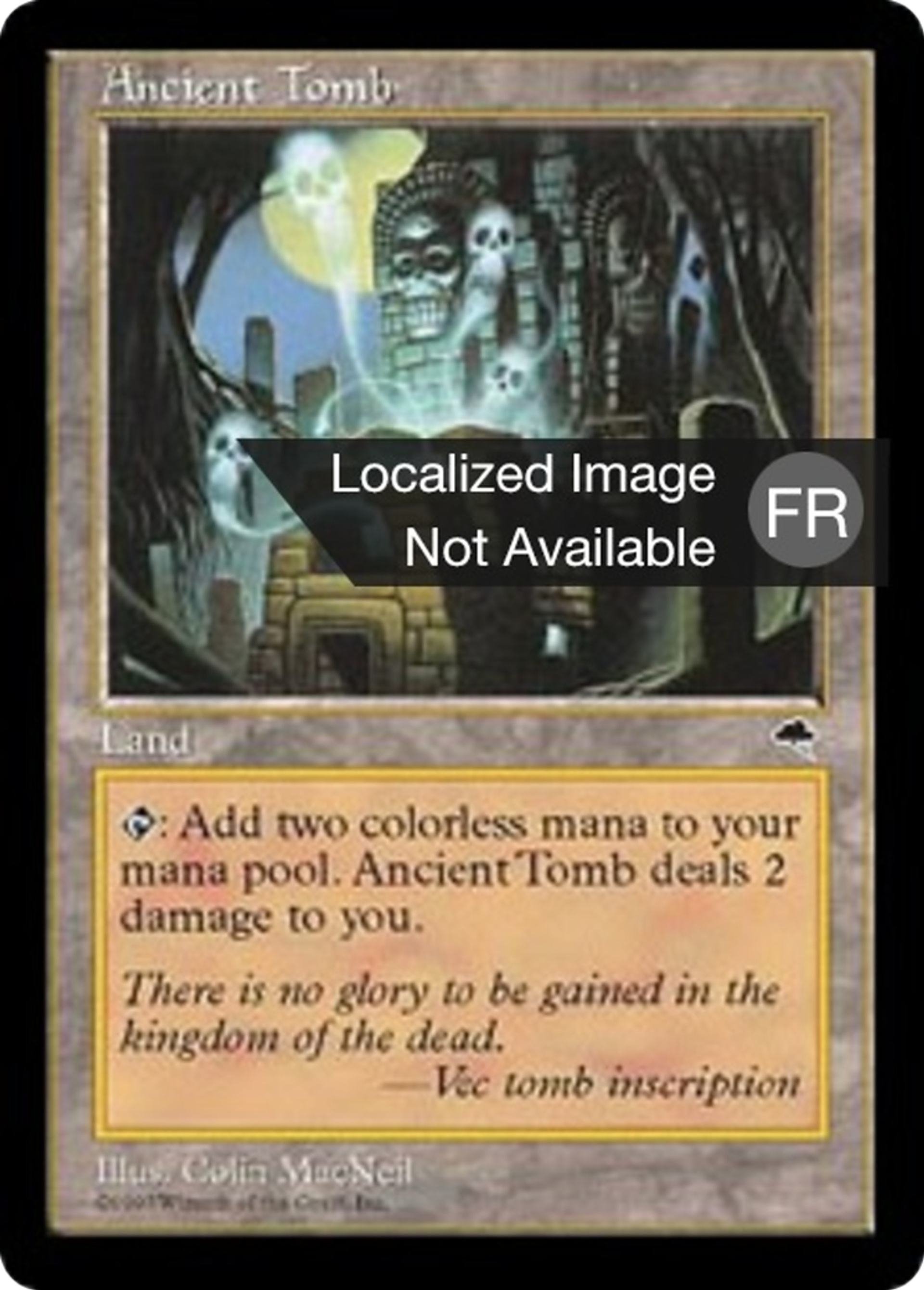 Ancienne tombe — Tempest — Magic: The Gathering