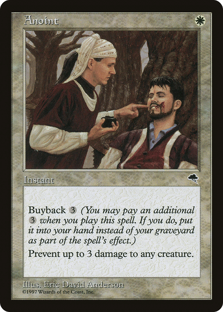 Anoint — Tempest — Magic: The Gathering