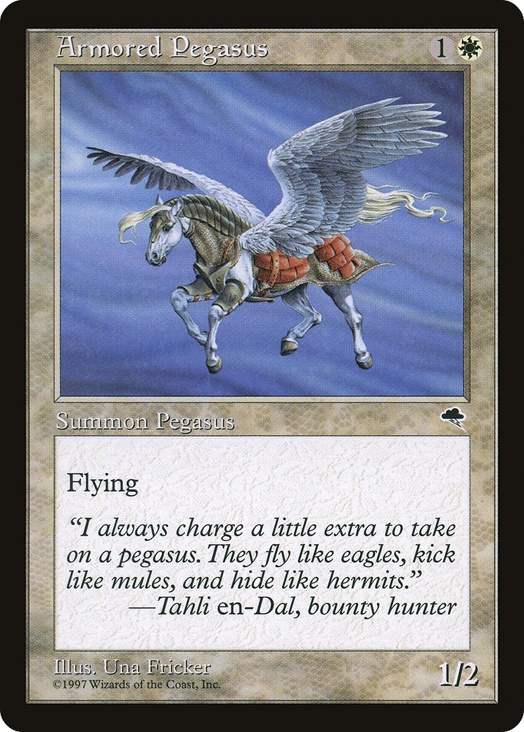 Armored Pegasus — Tempest — Magic: The Gathering