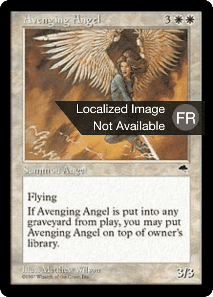 Ange vengeresse — Tempest — Magic: The Gathering