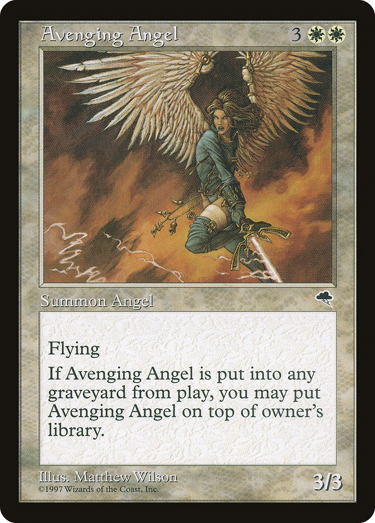 Avenging Angel — Tempest — Magic: The Gathering