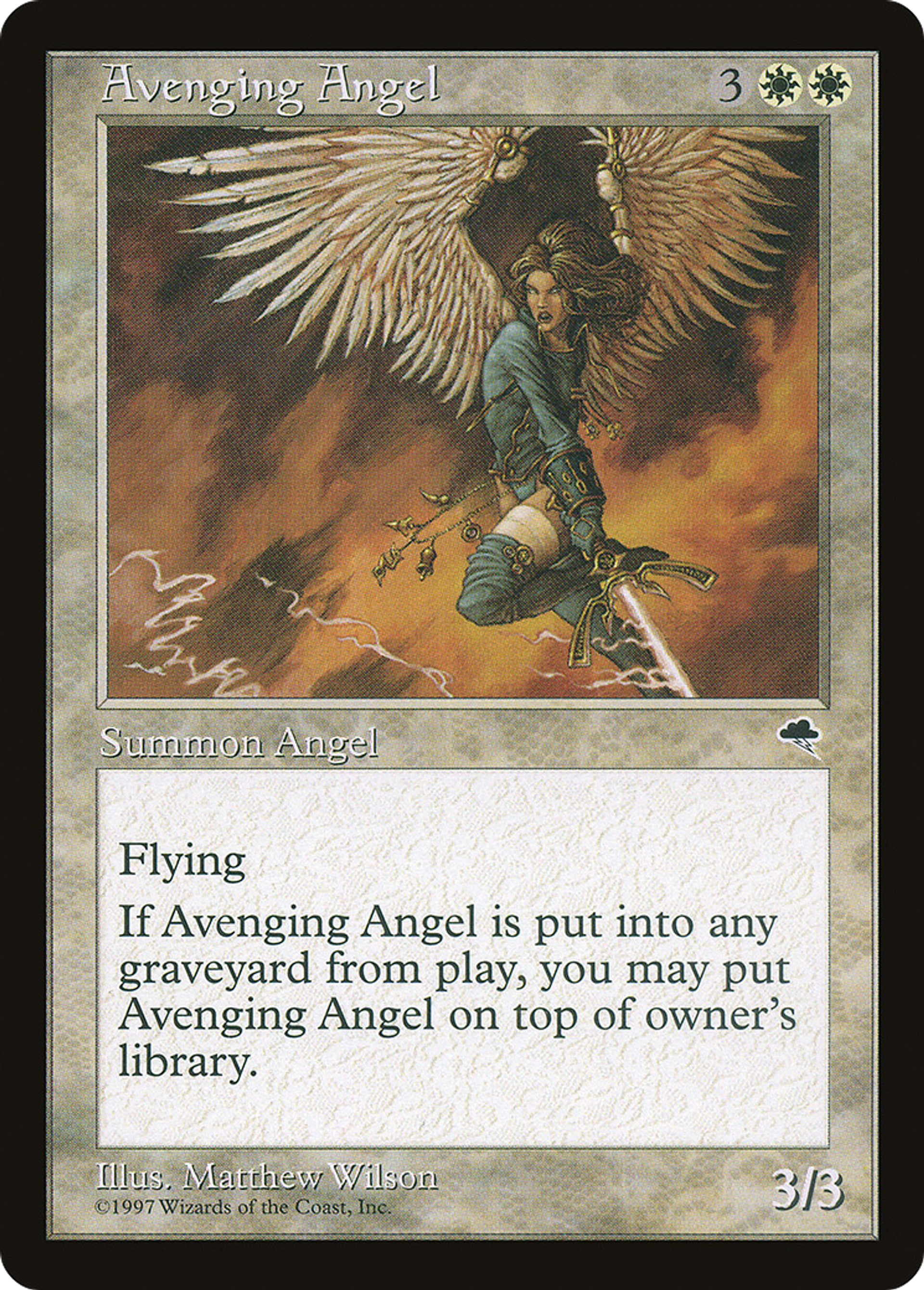 Avenging Angel — Tempest — Magic: The Gathering