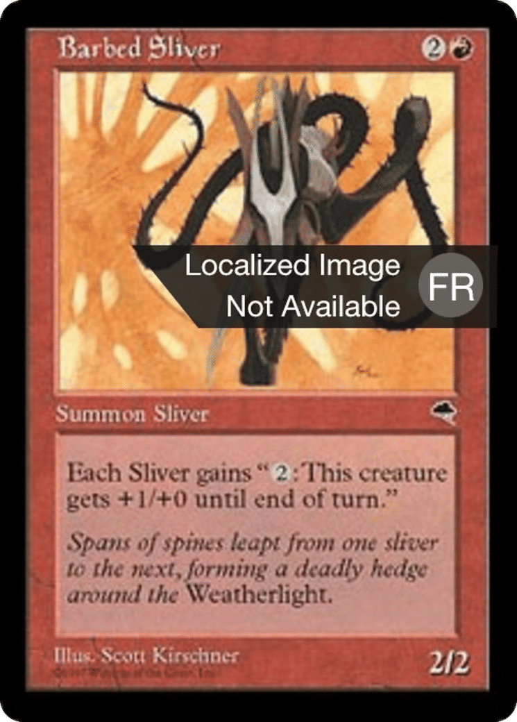Slivoïde barbelé — Tempest — Magic: The Gathering