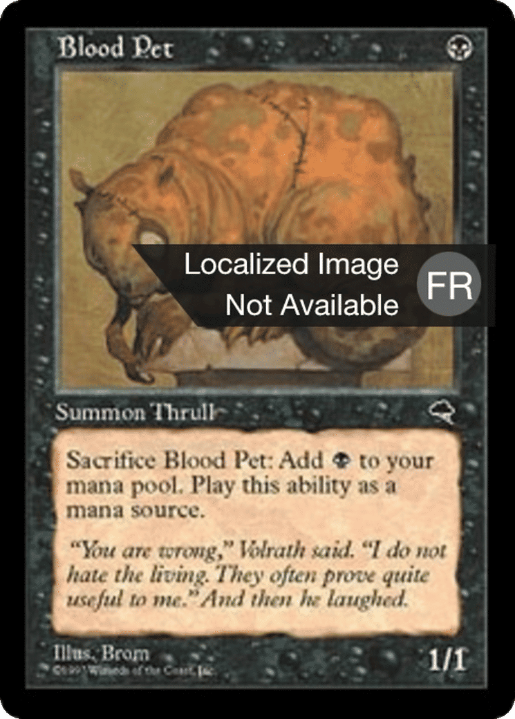 Animalcule de sang — Tempest — Magic: The Gathering