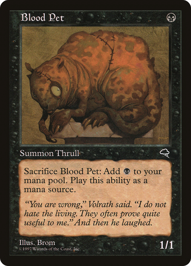 Blood Pet — Tempest — Magic: The Gathering