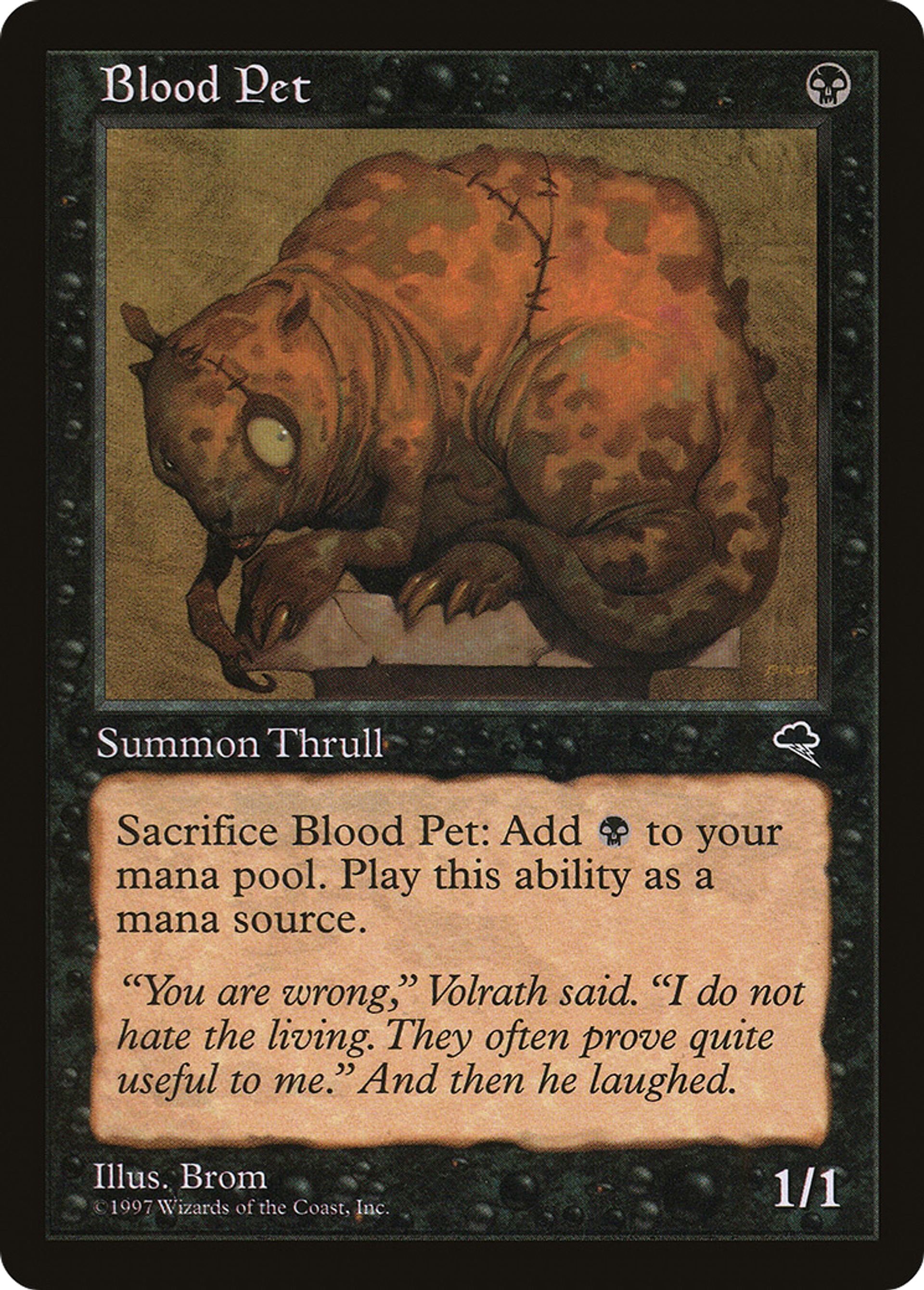 Blood Pet — Tempest — Magic: The Gathering