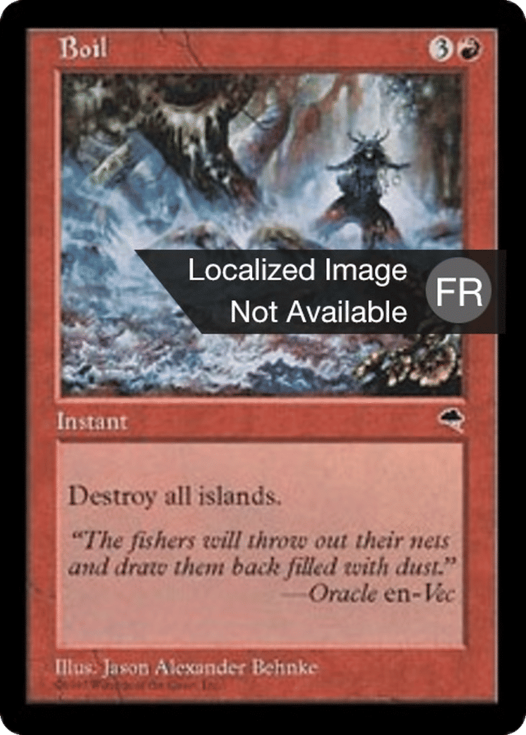Bouillonnement — Tempest — Magic: The Gathering