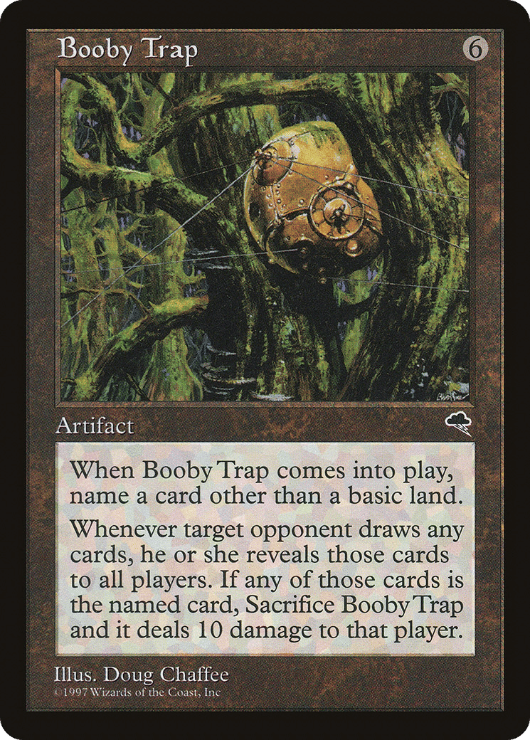 Booby Trap — Tempest — Magic: The Gathering