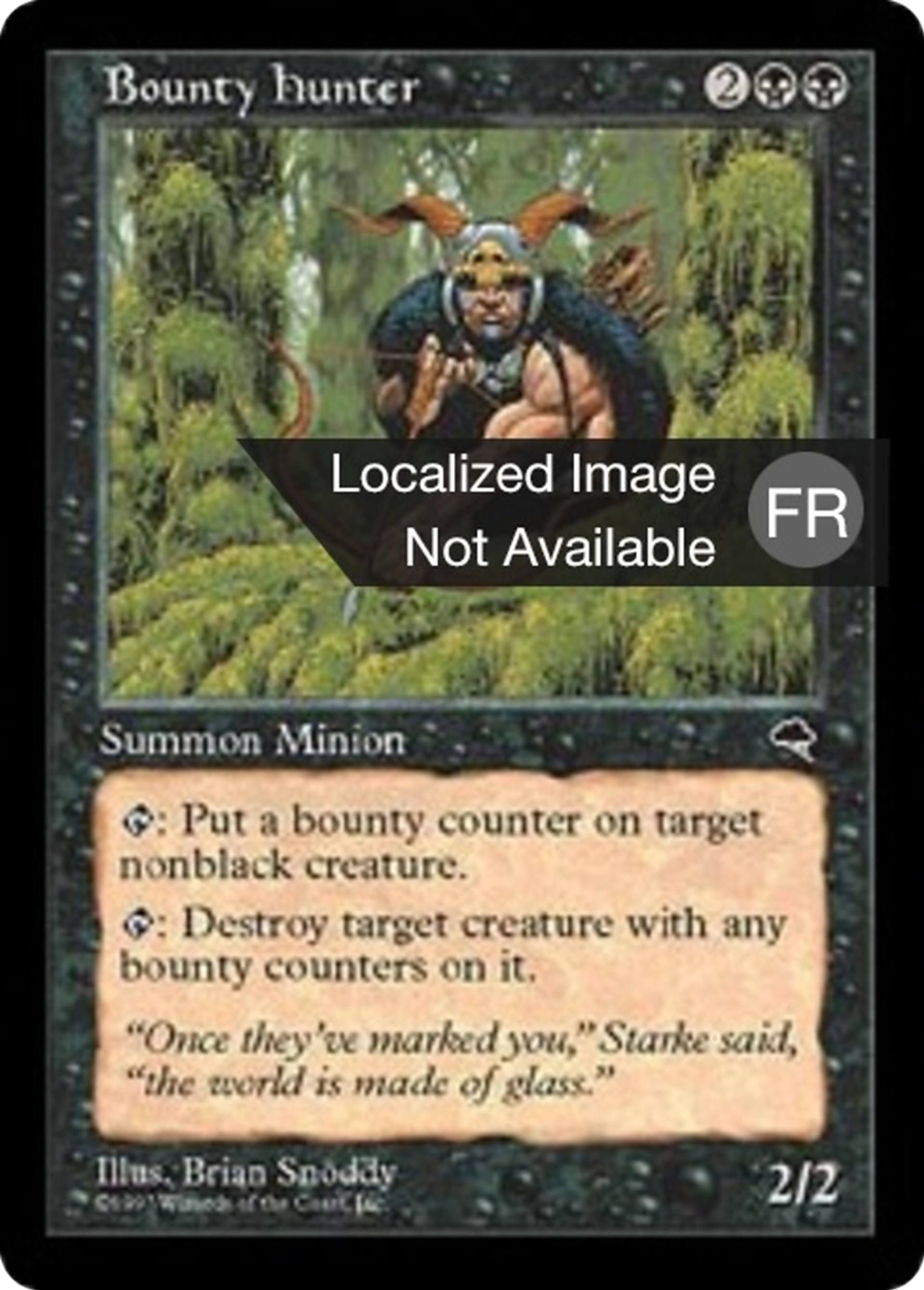 Chasseur de primes — Tempest — Magic: The Gathering