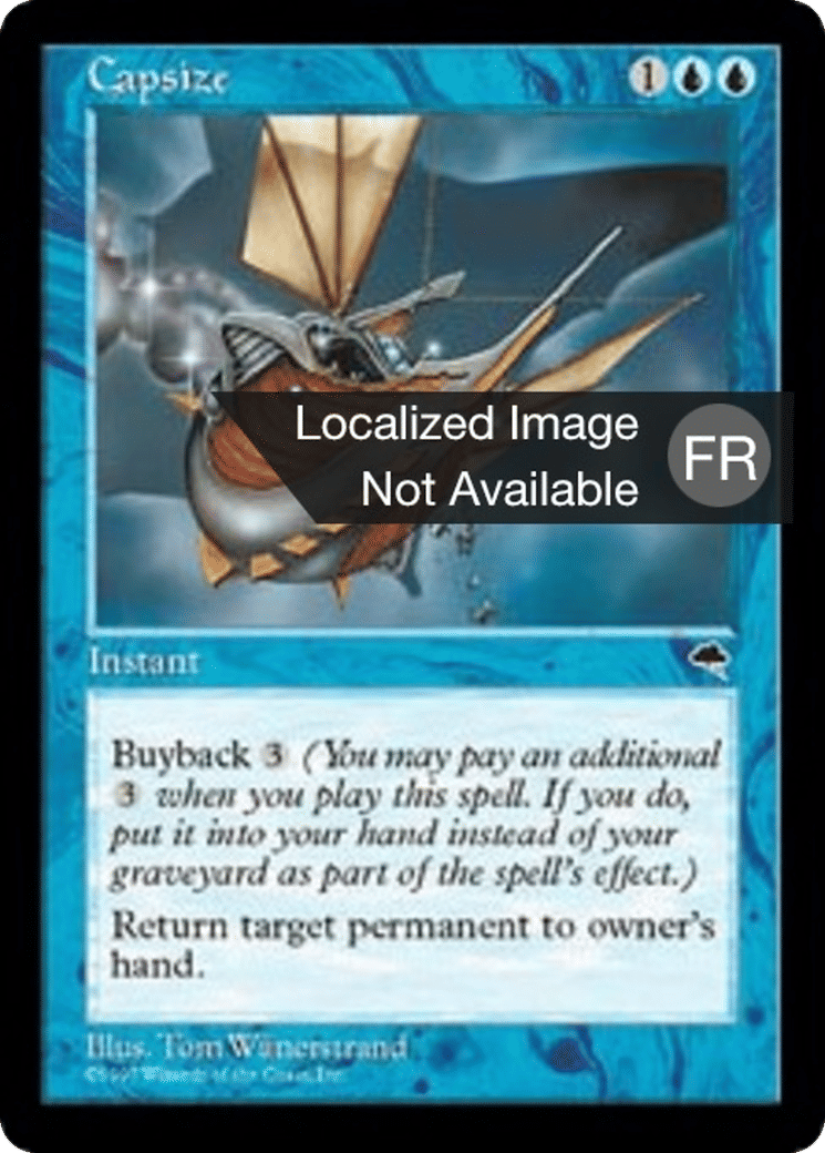 Chavirage — Tempest — Magic: The Gathering