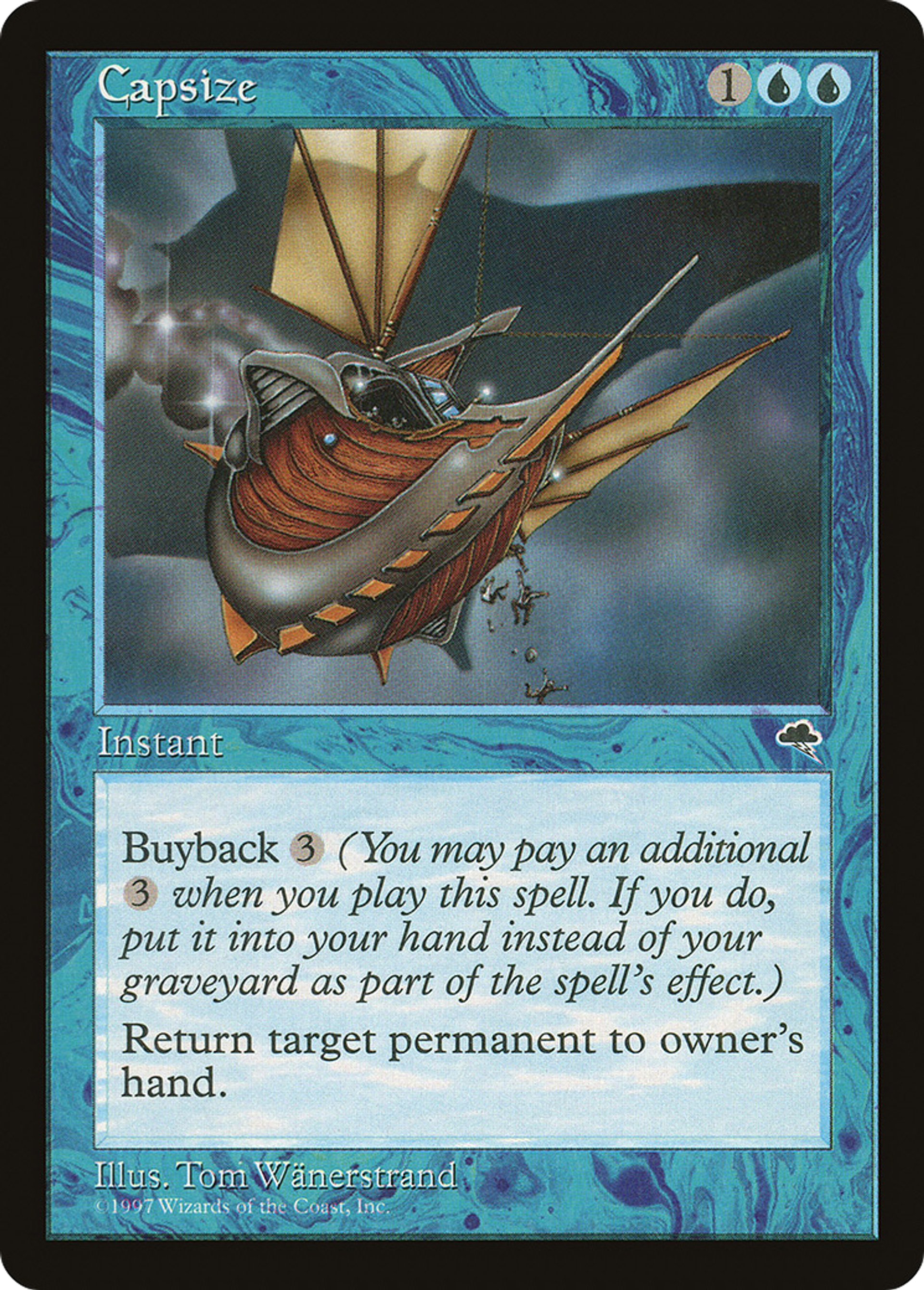 Capsize — Tempest — Magic: The Gathering