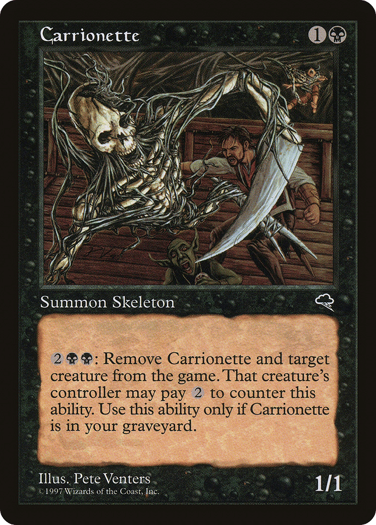 Carrionette — Tempest — Magic: The Gathering