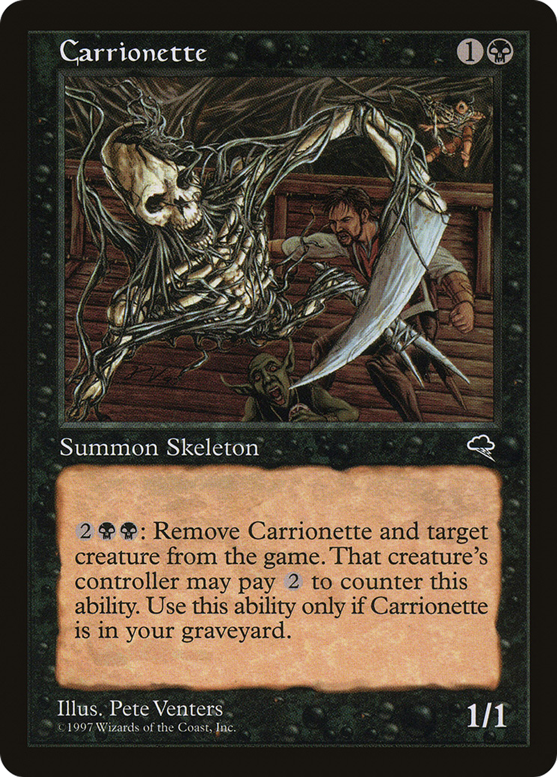 Carrionette — Tempest — Magic: The Gathering