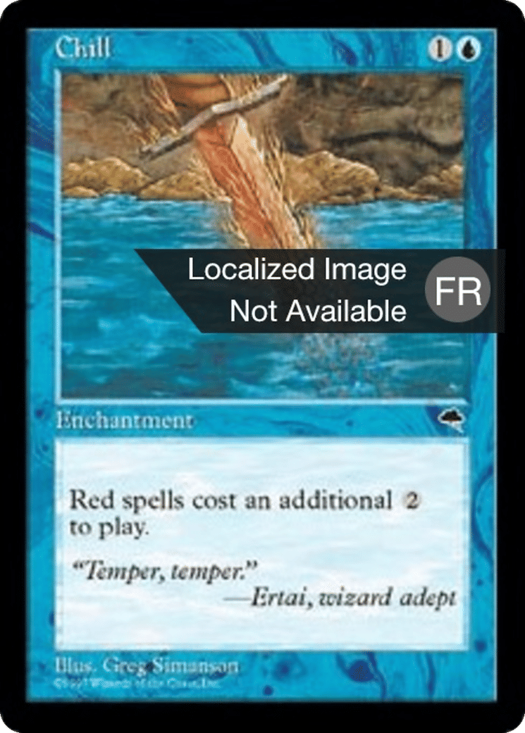 Refroidissement — Tempest — Magic: The Gathering