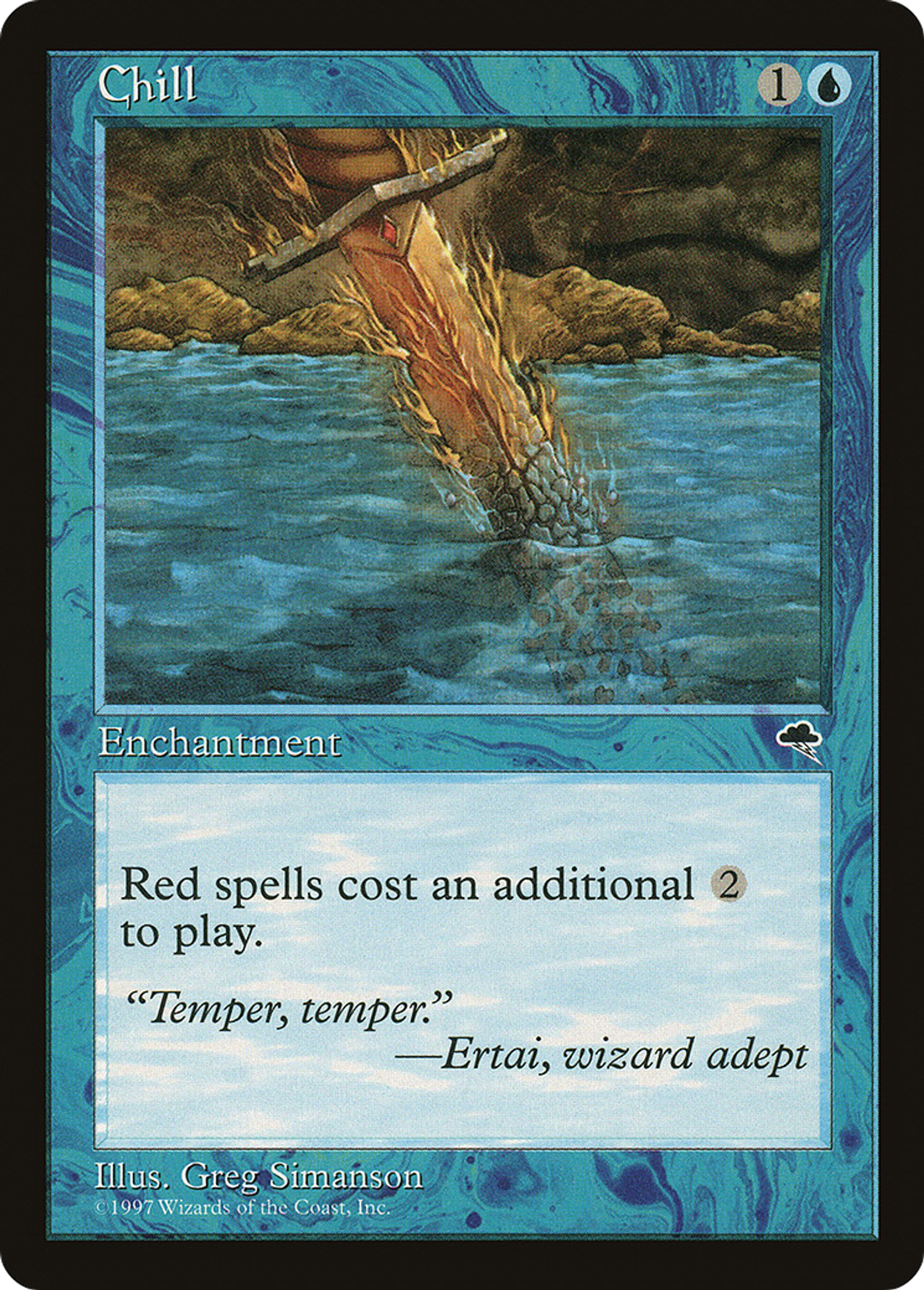 Chill — Tempest — Magic: The Gathering