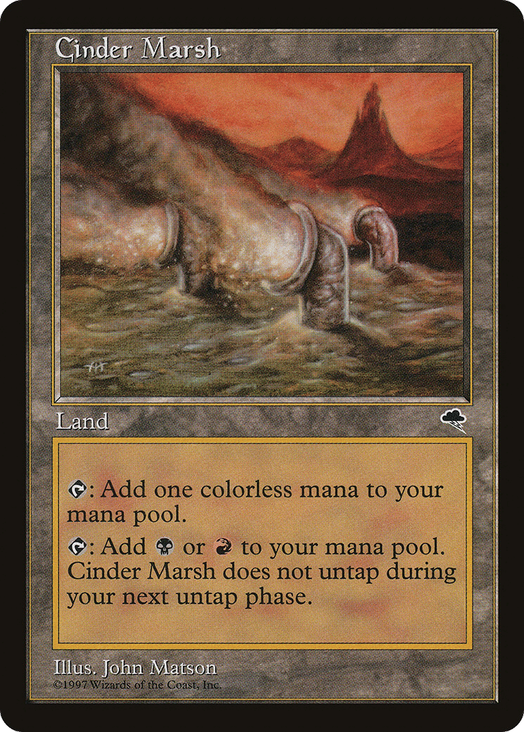 Cinder Marsh — Tempest — Magic: The Gathering