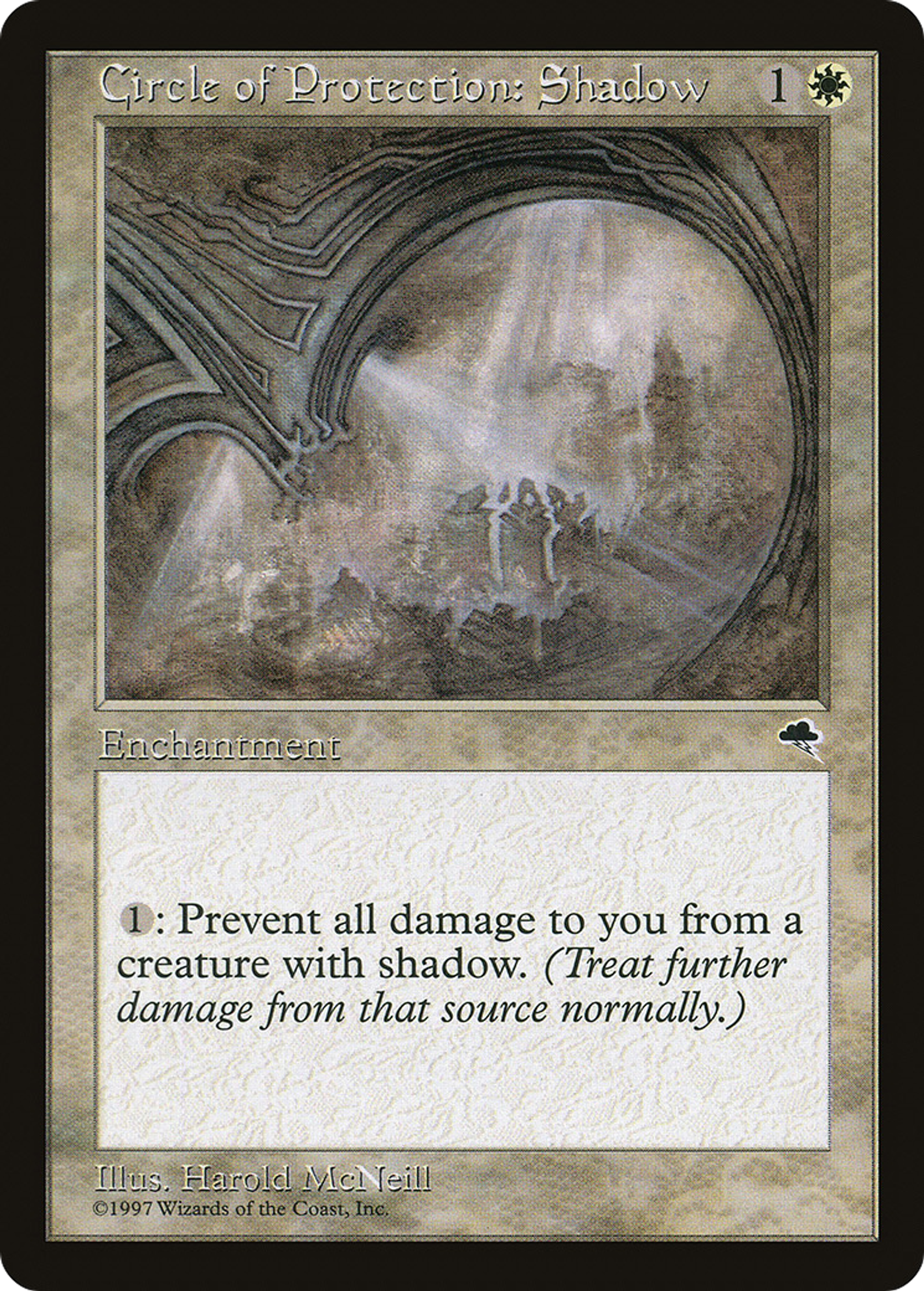 Circle of Protection: Shadow — Tempest — Magic: The Gathering