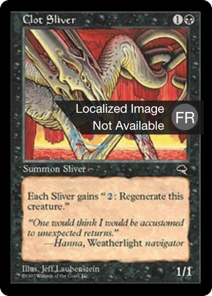 Slivoïde coagulé — Tempest — Magic: The Gathering
