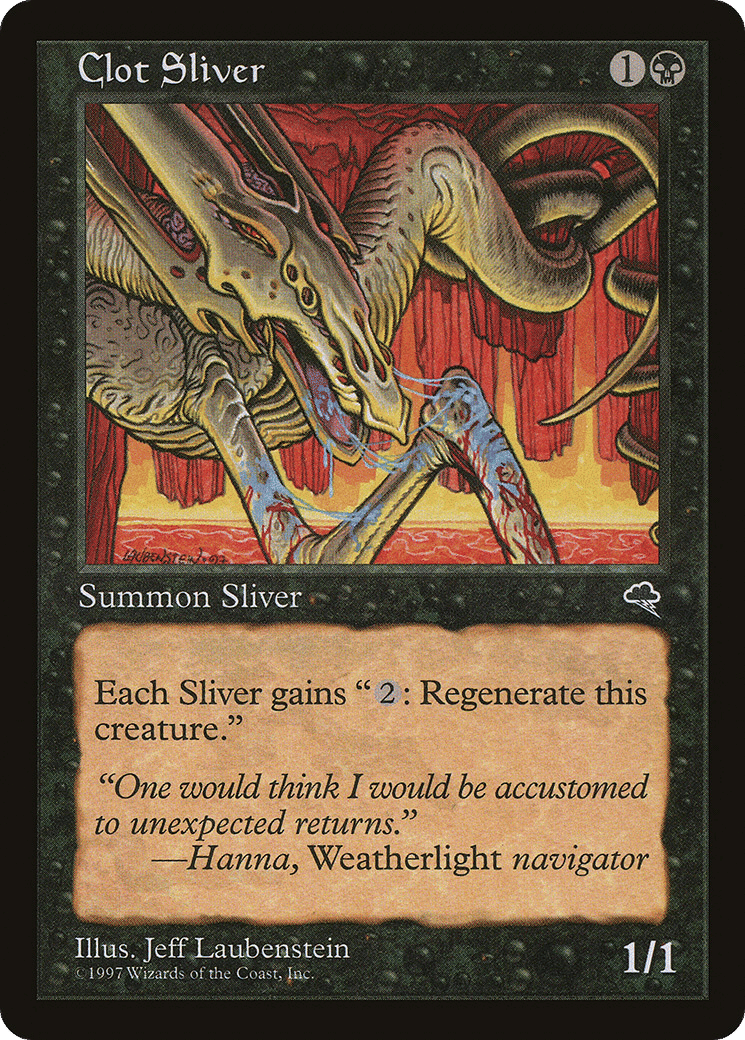 Clot Sliver — Tempest — Magic: The Gathering