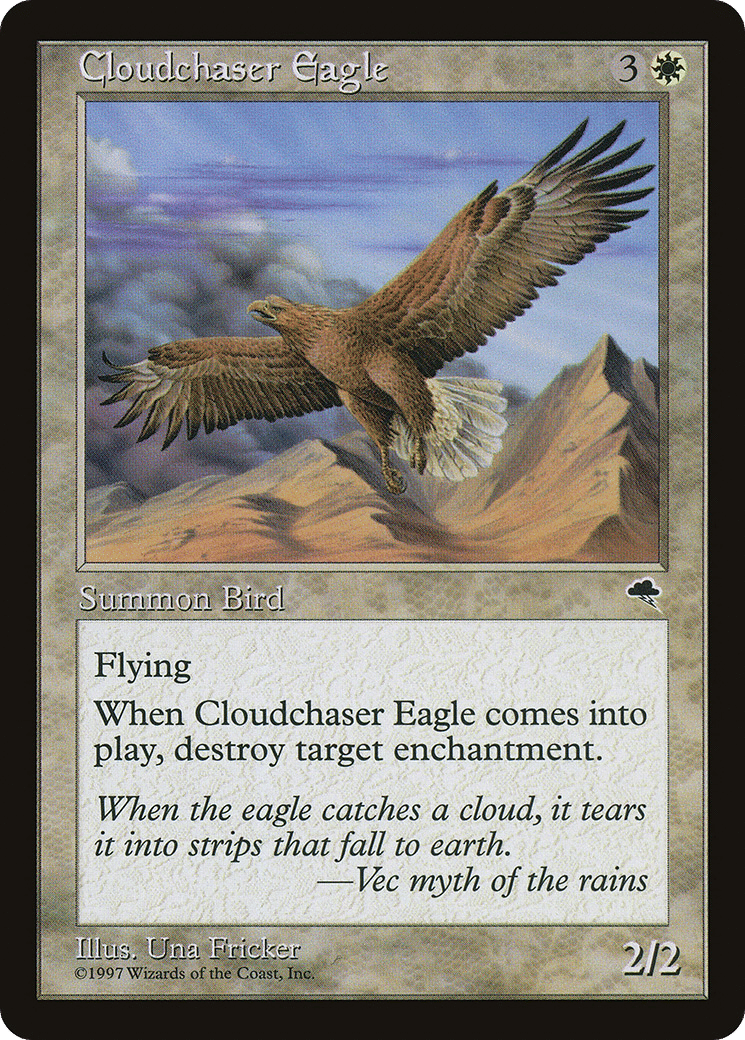Cloudchaser Eagle — Tempest — Magic: The Gathering