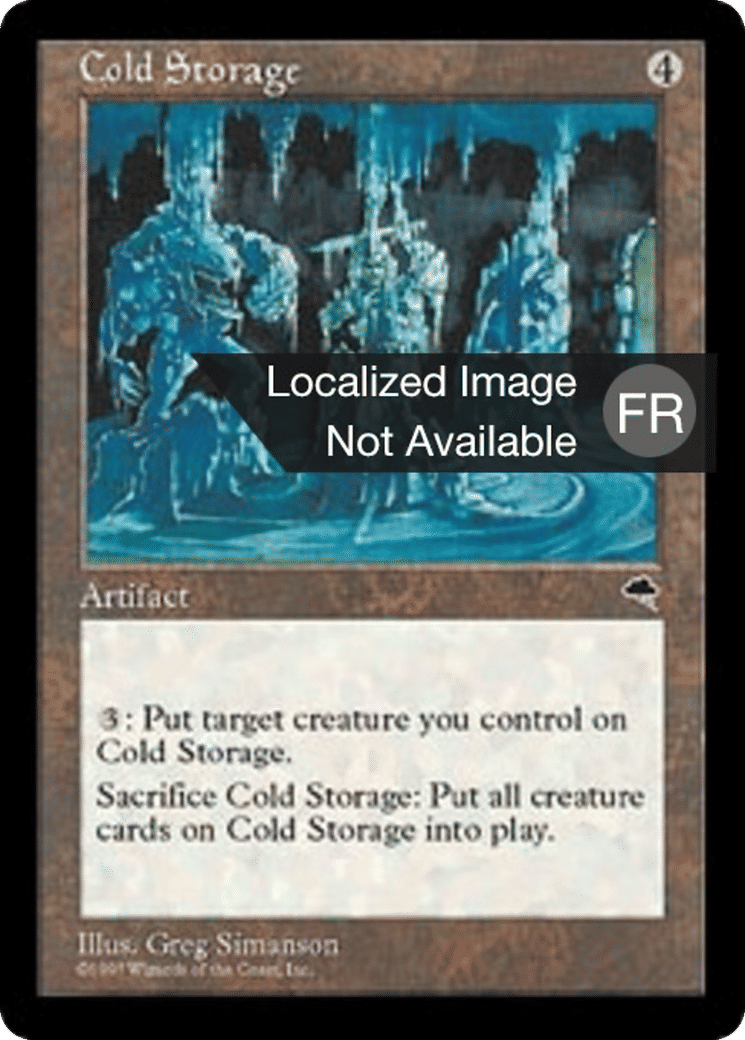 Chambre froide — Tempest — Magic: The Gathering