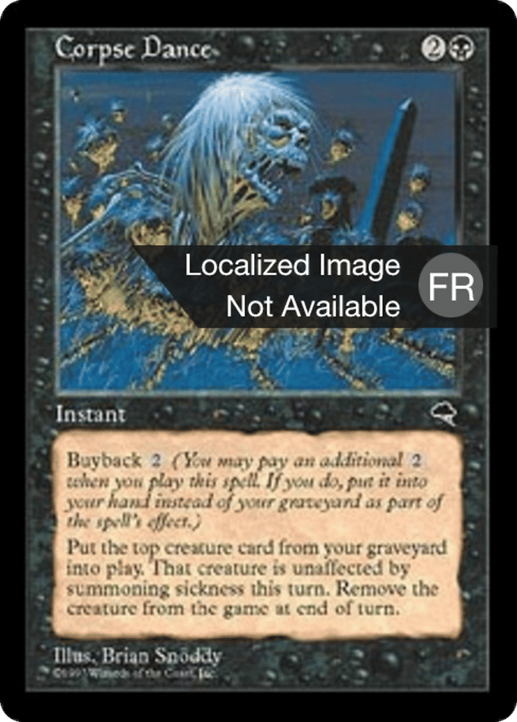 Danse des cadavres — Tempest — Magic: The Gathering
