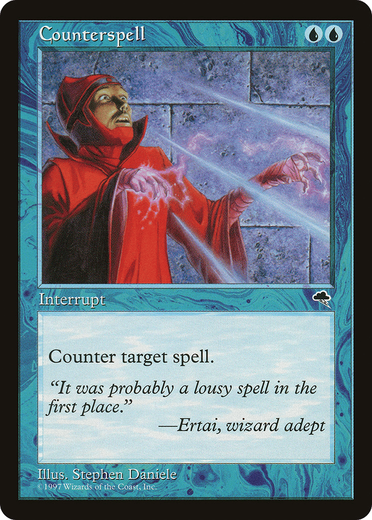 Counterspell — Tempest — Magic: The Gathering