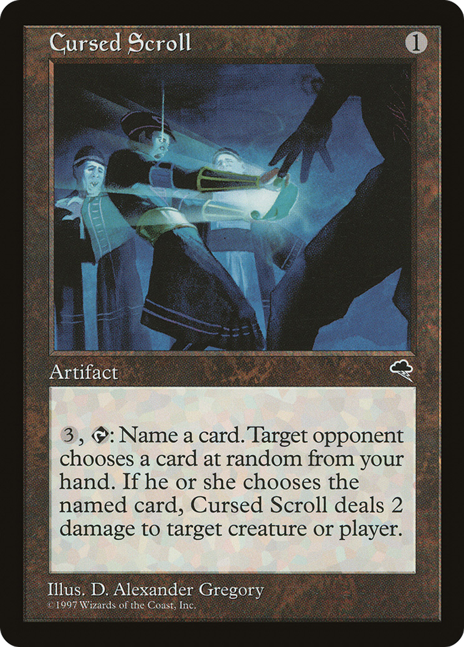 Cursed Scroll — Tempest — Magic: The Gathering