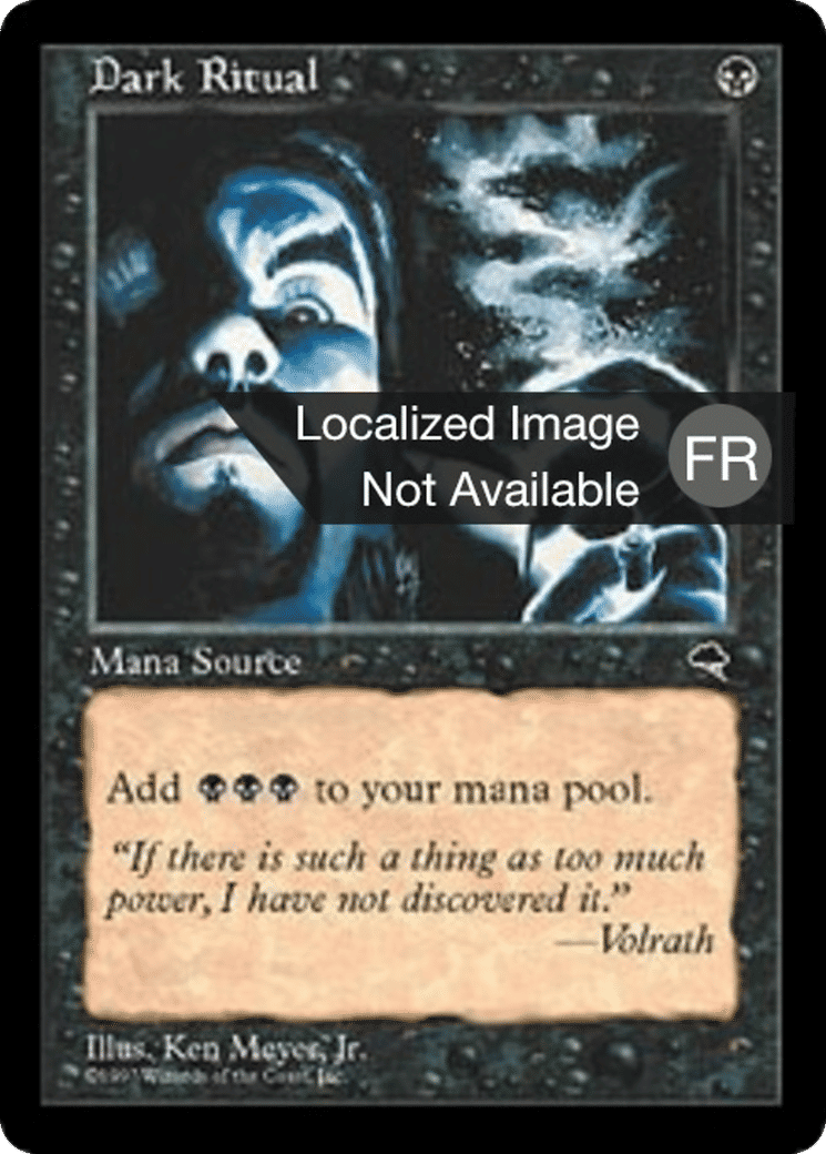 Messe noire — Tempest — Magic: The Gathering