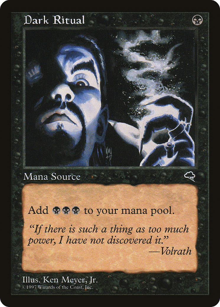 Dark Ritual — Tempest — Magic: The Gathering