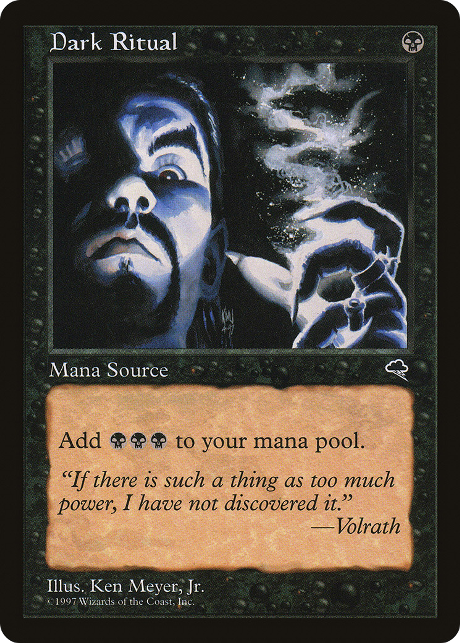 Dark Ritual — Tempest — Magic: The Gathering