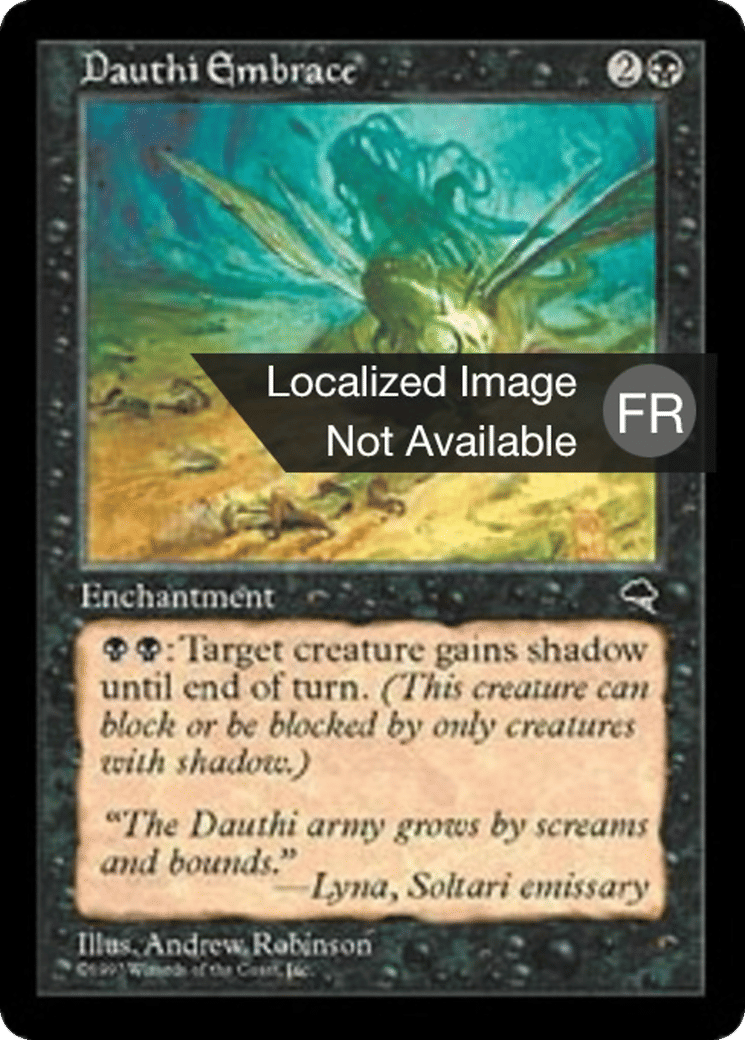 Enlacement des dauthis — Tempest — Magic: The Gathering
