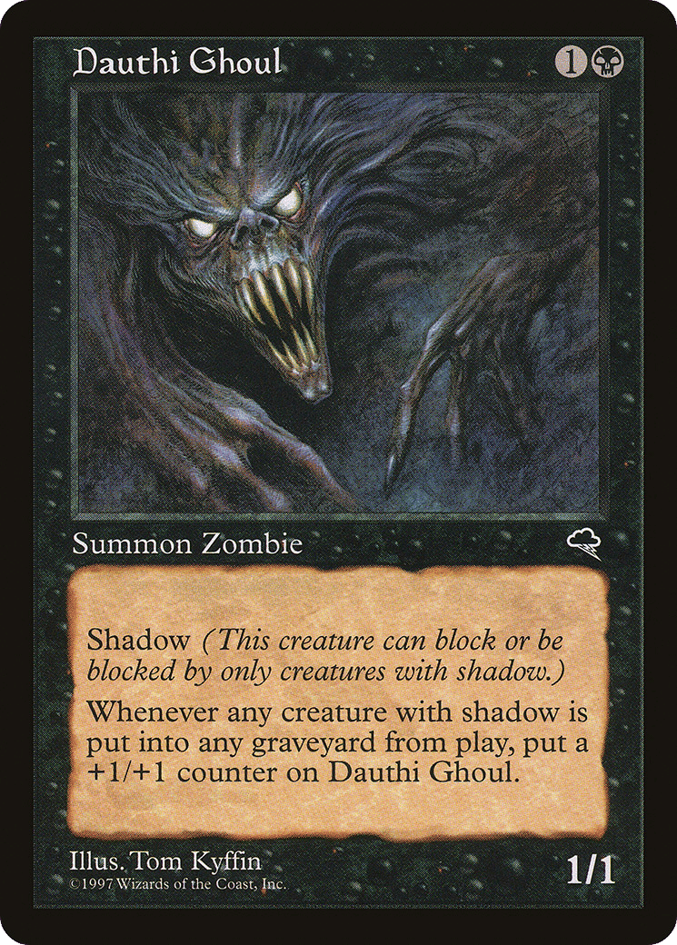 Dauthi Ghoul — Tempest — Magic: The Gathering