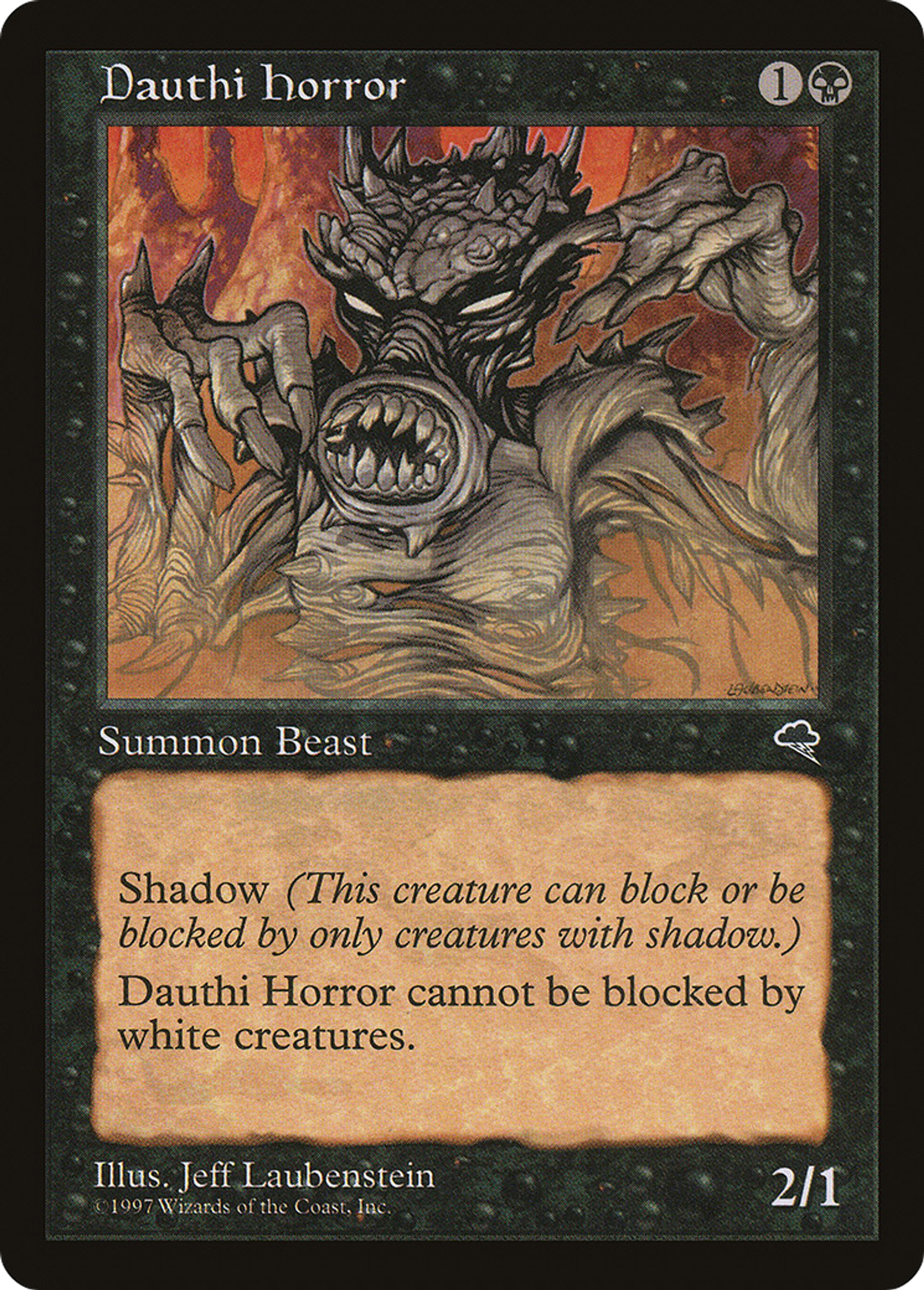 Dauthi Horror — Tempest — Magic: The Gathering