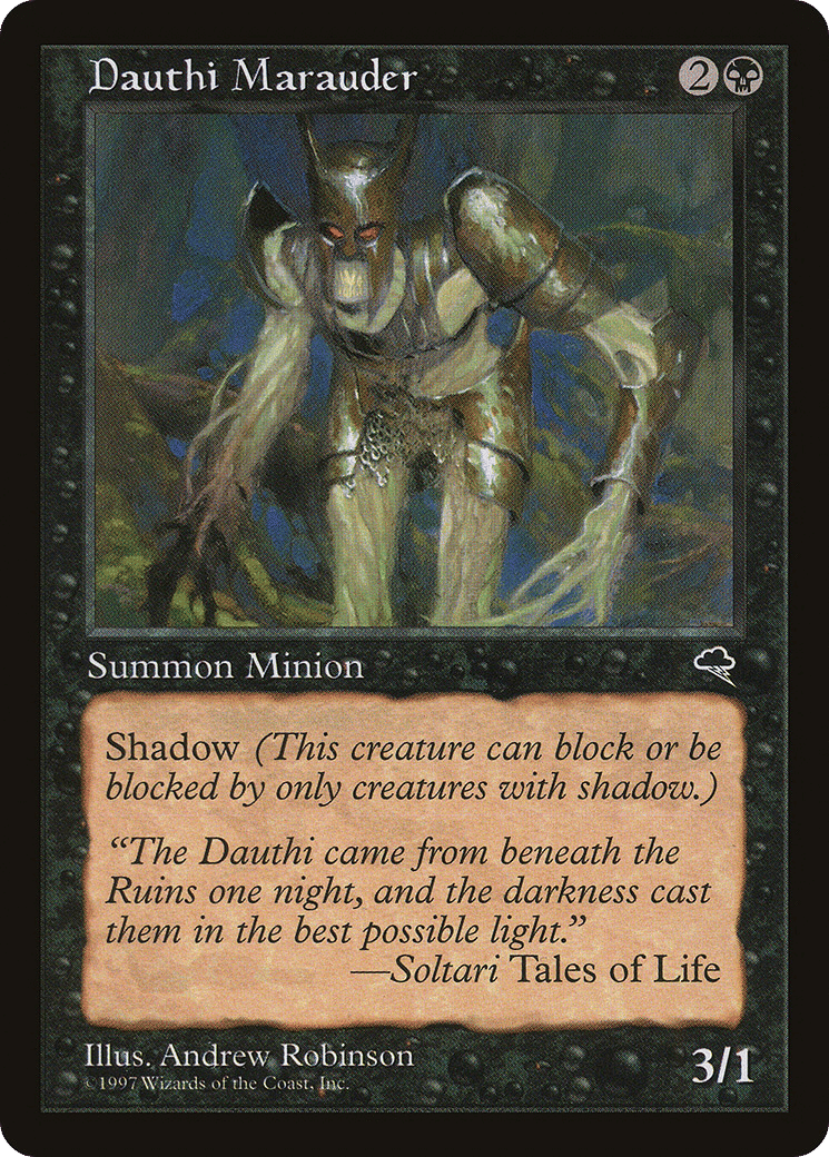 Dauthi Marauder — Tempest — Magic: The Gathering