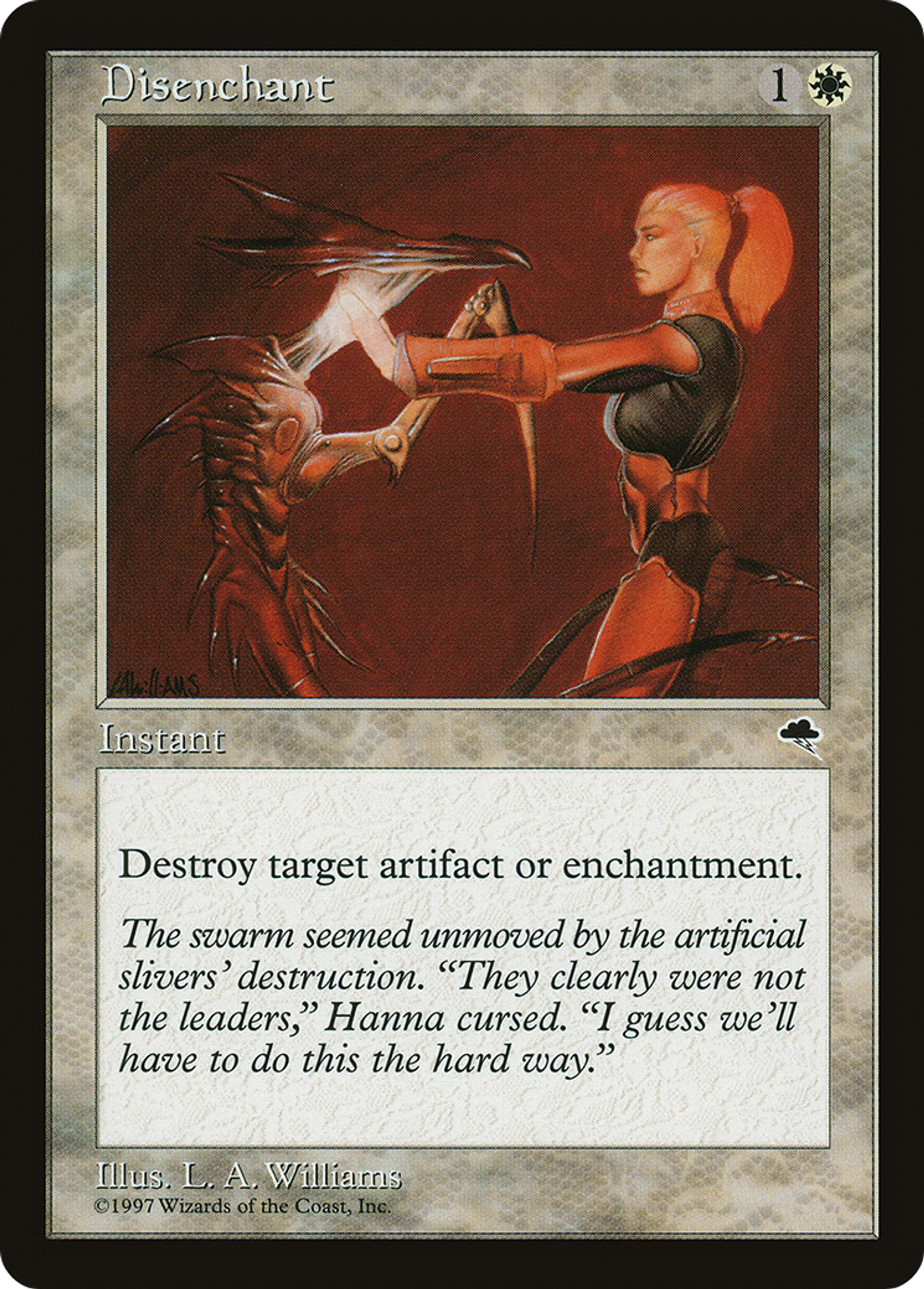 Disenchant — Tempest — Magic: The Gathering
