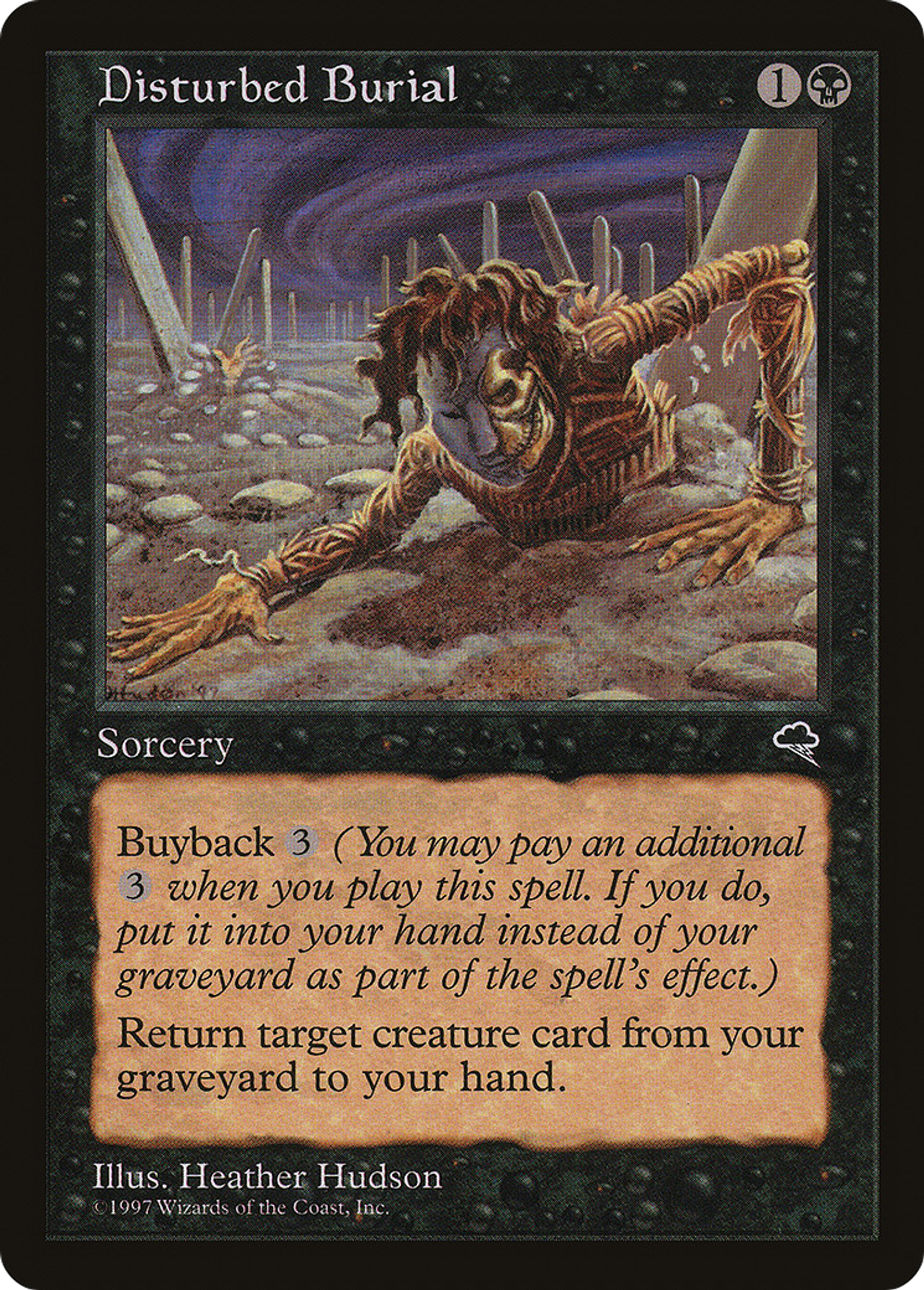 Disturbed Burial — Tempest — Magic: The Gathering