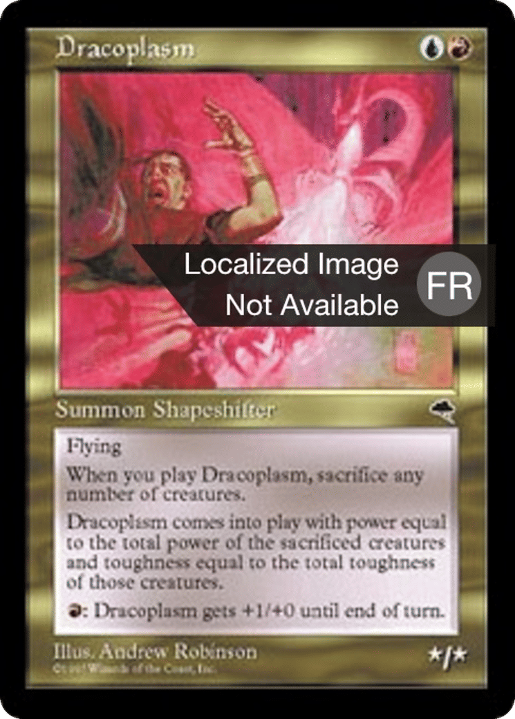 Plasmodrake — Tempest — Magic: The Gathering