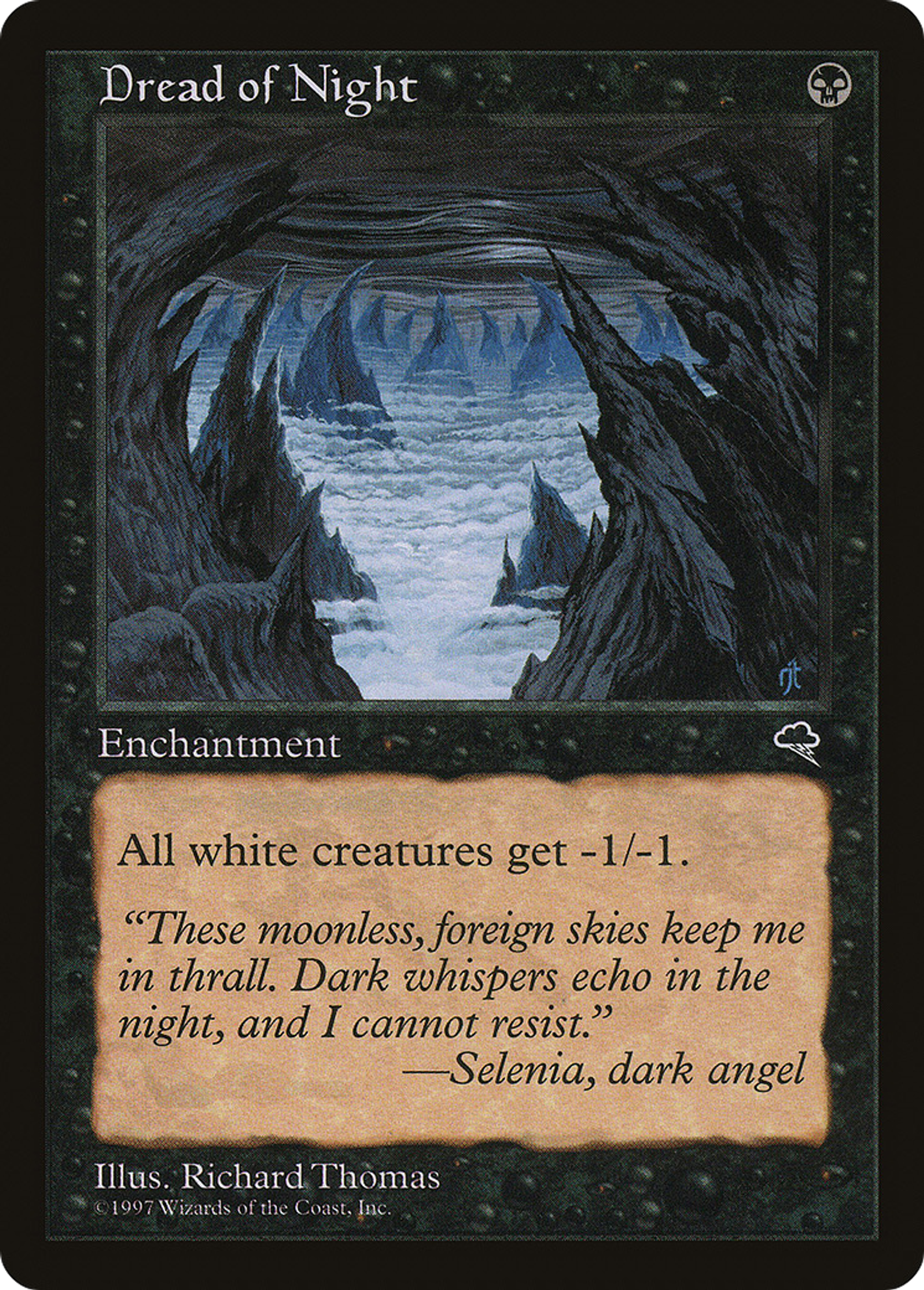 Dread of Night — Tempest — Magic: The Gathering