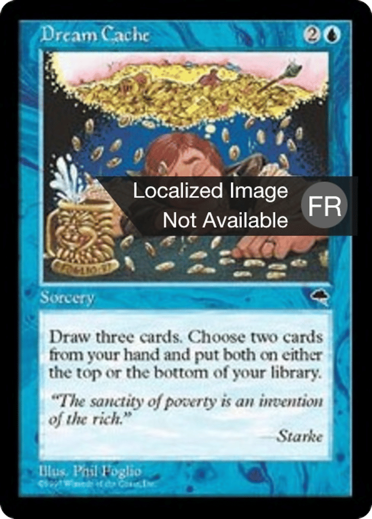 Cache des rêves — Tempest — Magic: The Gathering