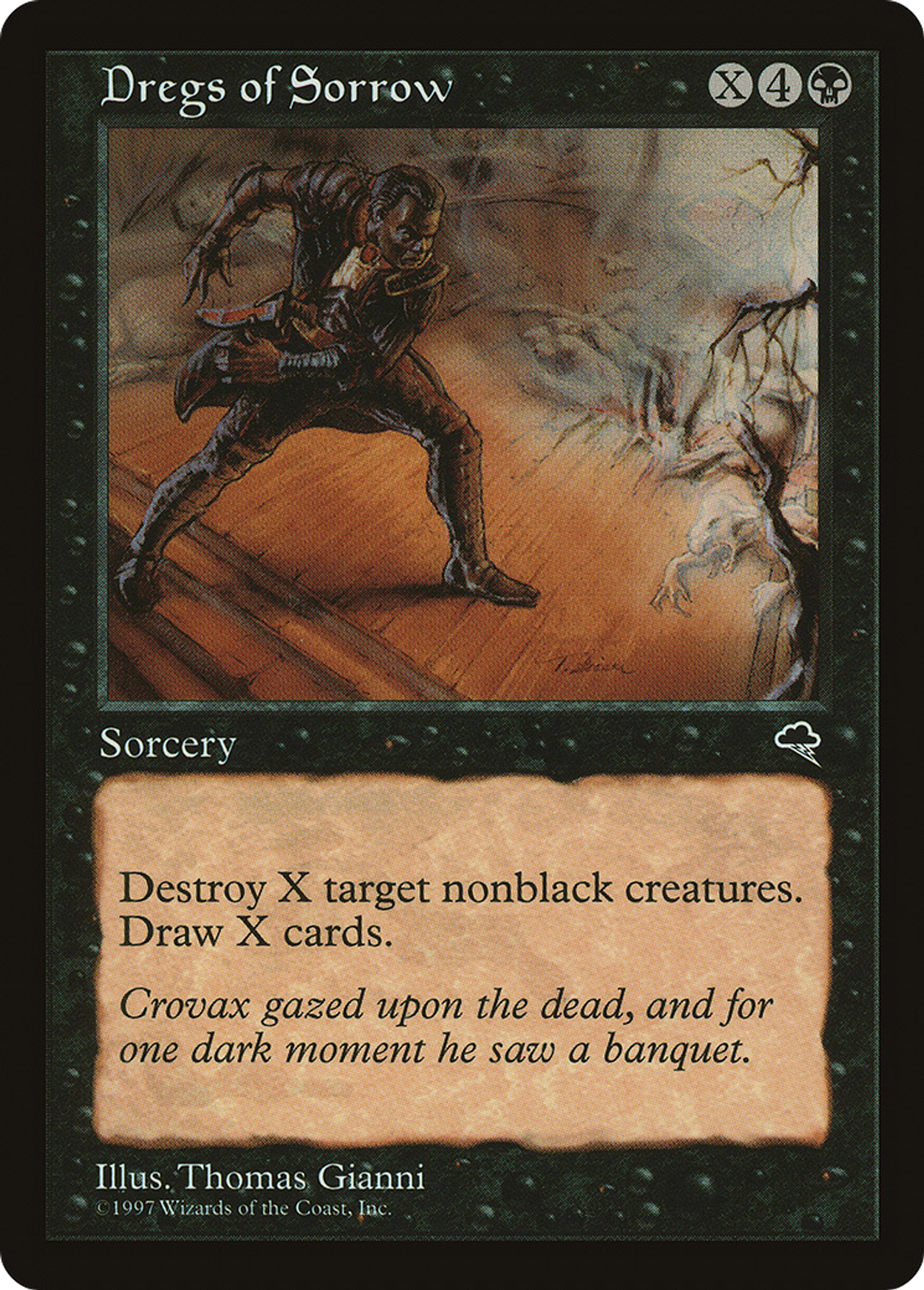 Dregs of Sorrow — Tempest — Magic: The Gathering