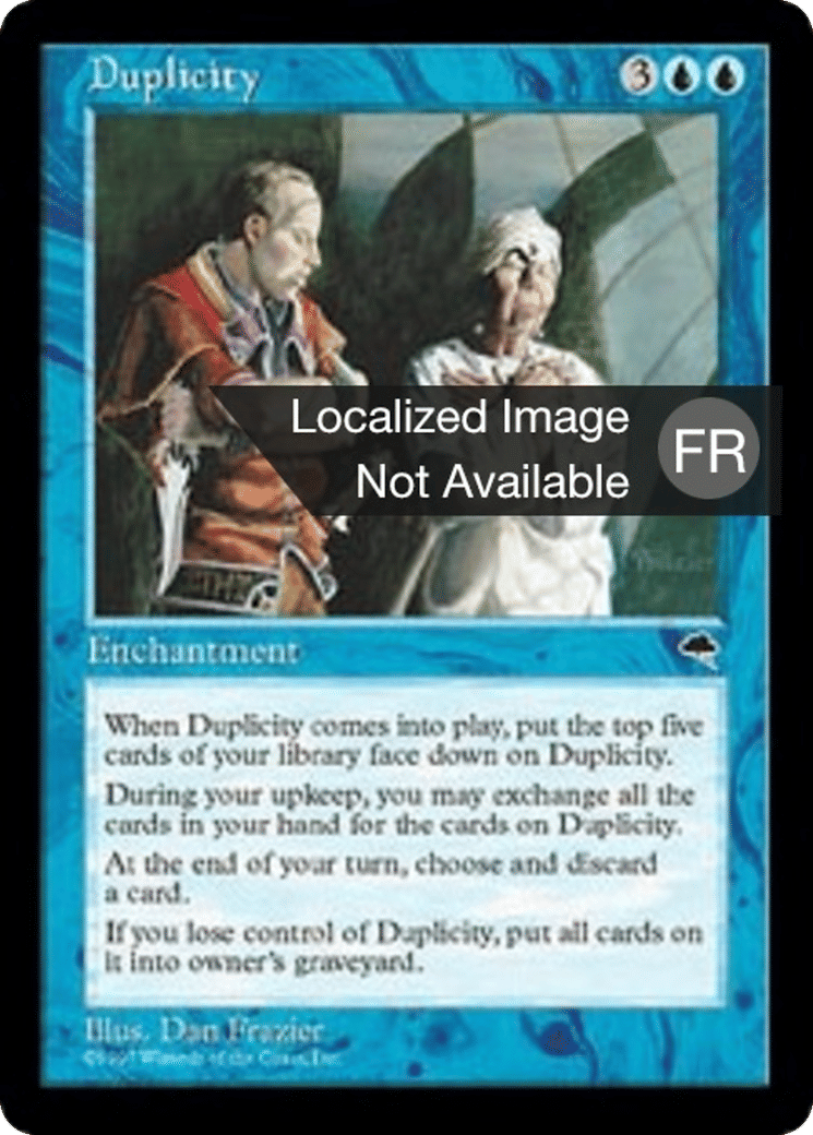 Duplicité — Tempest — Magic: The Gathering