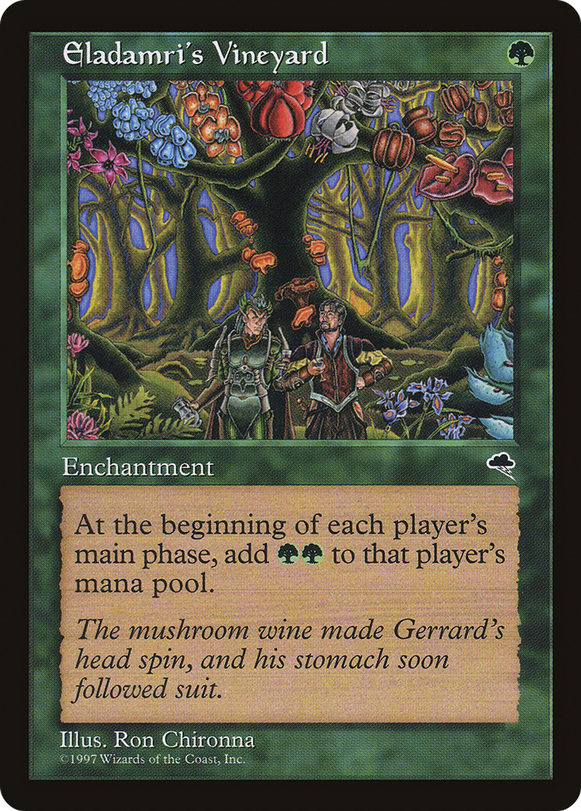Eladamri's Vineyard — Tempest — Magic: The Gathering