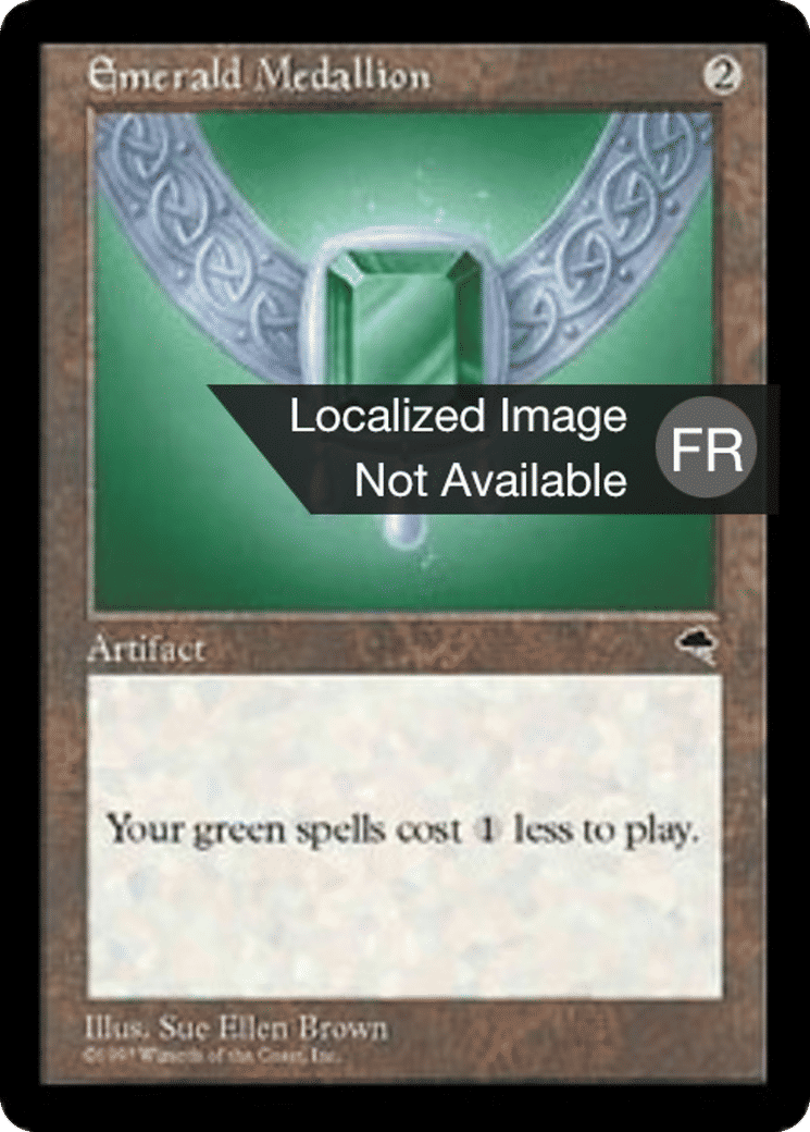 Médaillon d'émeraude — Tempest — Magic: The Gathering