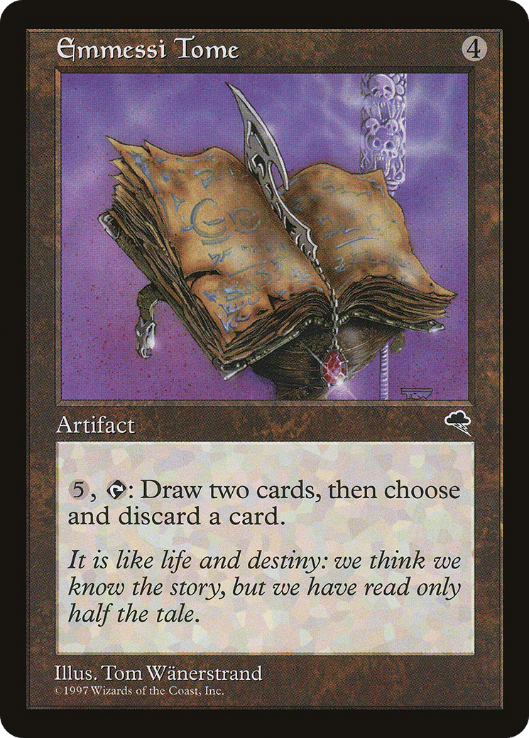 Emmessi Tome — Tempest — Magic: The Gathering