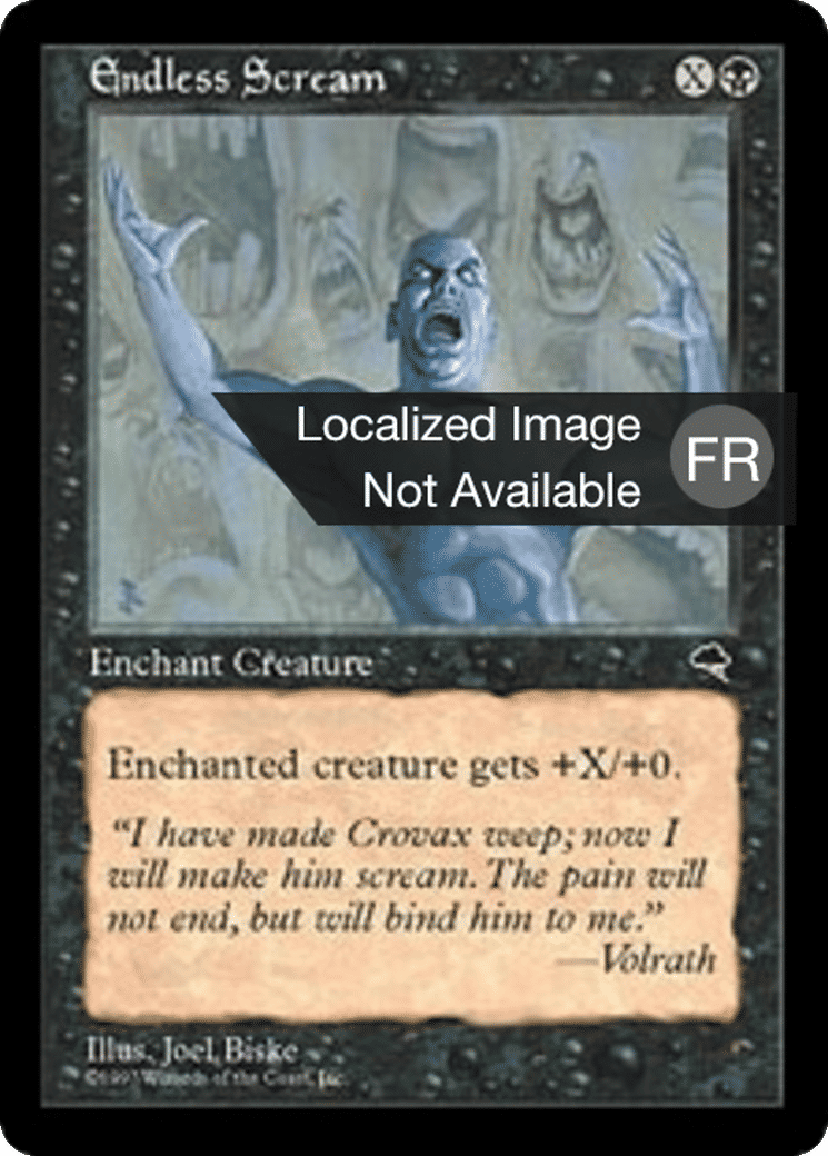 Cri interminable — Tempest — Magic: The Gathering