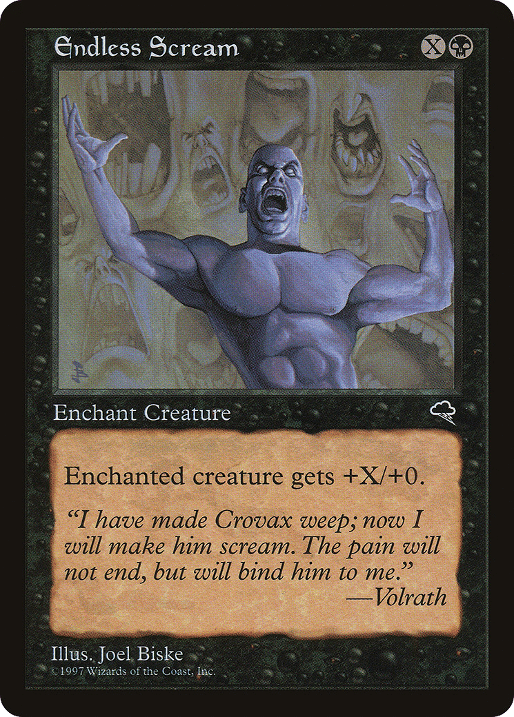Endless Scream — Tempest — Magic: The Gathering
